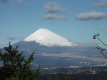 2008年1月1日(火)　元旦の富士山
